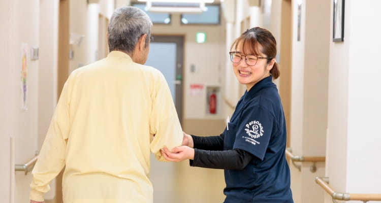 スタッフと利用者様